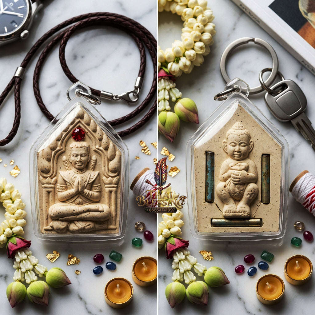 ✨ [The Sovereign of Manifested Power: Master-Edition] Sacred "Khun Paen Athitthan Rit" (The Khun Paen of Manifested Might) – Master-Blessed by Luang Ta Or, Wat Chong Kae (2022) Thai Blessing Co By RURUECHA