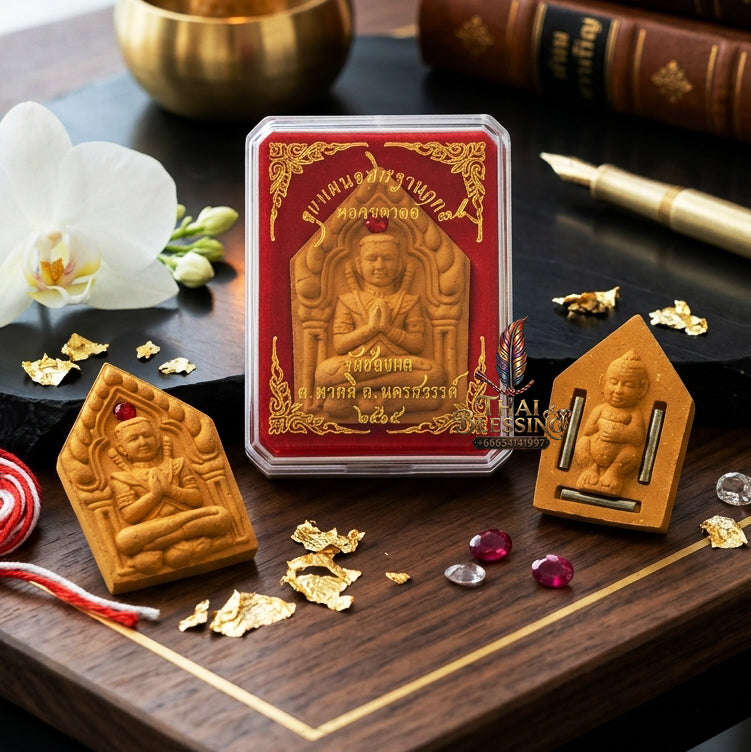 ✨ [The Sovereign of Manifested Power: Master-Edition] Sacred "Khun Paen Athitthan Rit" (The Khun Paen of Manifested Might) – Master-Blessed by Luang Ta Or, Wat Chong Kae (2022) Thai Blessing Co By RURUECHA