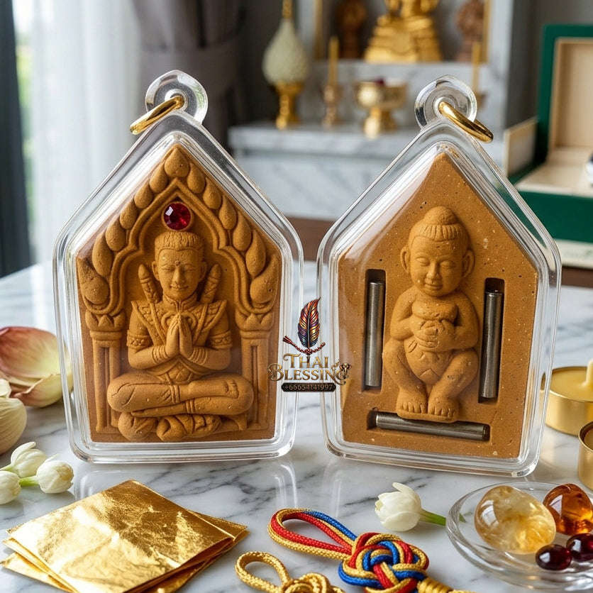 ✨ [The Sovereign of Manifested Power: Master-Edition] Sacred "Khun Paen Athitthan Rit" (The Khun Paen of Manifested Might) – Master-Blessed by Luang Ta Or, Wat Chong Kae (2022) Thai Blessing Co By RURUECHA