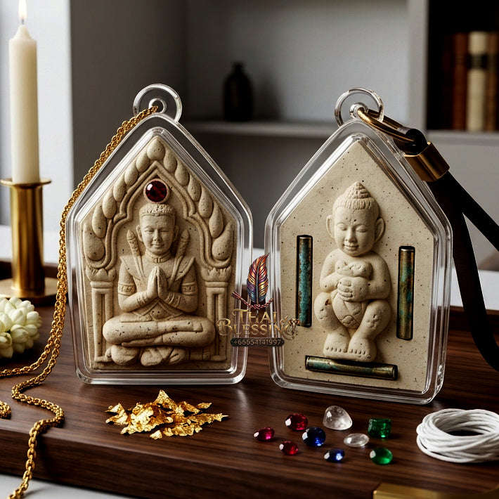 ✨ [The Sovereign of Manifested Power: Master-Edition] Sacred "Khun Paen Athitthan Rit" (The Khun Paen of Manifested Might) – Master-Blessed by Luang Ta Or, Wat Chong Kae (2022) Thai Blessing Co By RURUECHA