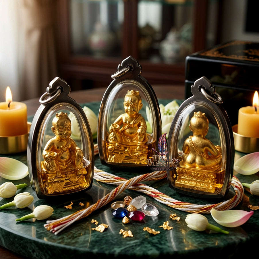 ✨ [The Sovereign of Miraculous Abundance: The 2020 Master-Edition] Sacred "Kuman Maha Heng" (The Great Luck-Generator) Thai Blessing Co By RURUECHA