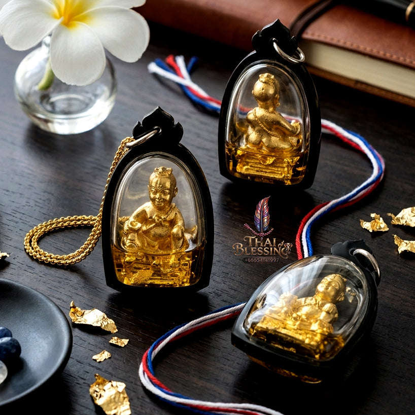 ✨ [The Sovereign of Miraculous Abundance: The 2020 Master-Edition] Sacred "Kuman Maha Heng" (The Great Luck-Generator) Thai Blessing Co By RURUECHA
