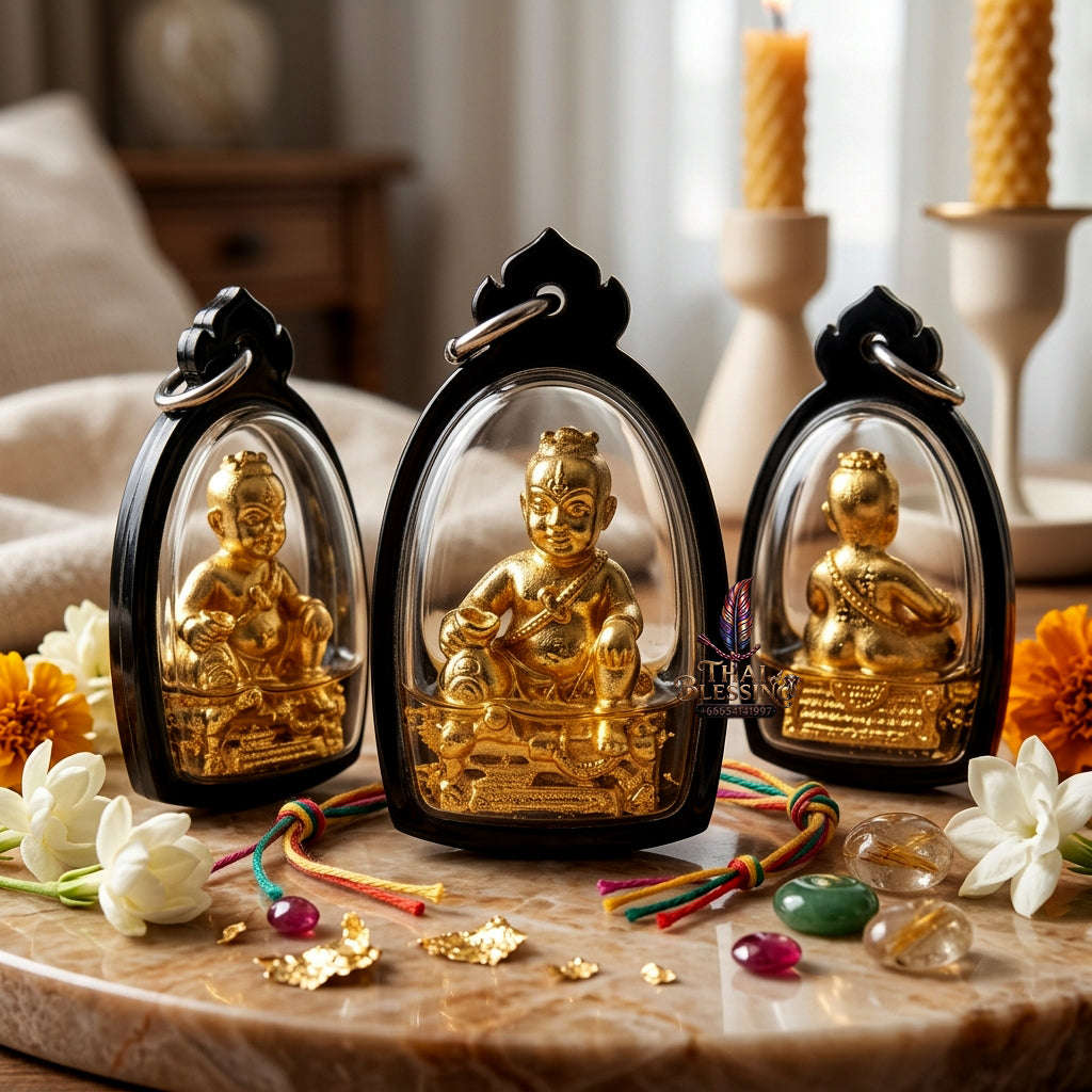 ✨ [The Sovereign of Miraculous Abundance: The 2020 Master-Edition] Sacred "Kuman Maha Heng" (The Great Luck-Generator) Thai Blessing Co By RURUECHA