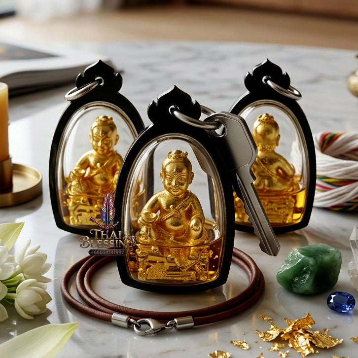 ✨ [The Sovereign of Miraculous Abundance: The 2020 Master-Edition] Sacred "Kuman Maha Heng" (The Great Luck-Generator) Thai Blessing Co By RURUECHA