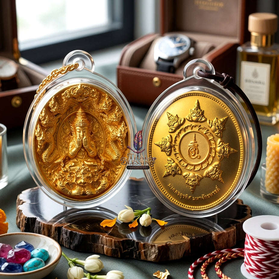✨ [The Sovereign of Miraculous Overturn: The 2026 Master-Edition] Sacred "Rian Lor Phangkaphon" (The Ultimate Obstacle-Crusher) – Brilliant Gold-Plated Finish on Sacred Bronze (Samrit) Thai Blessing Co By RURUECHA