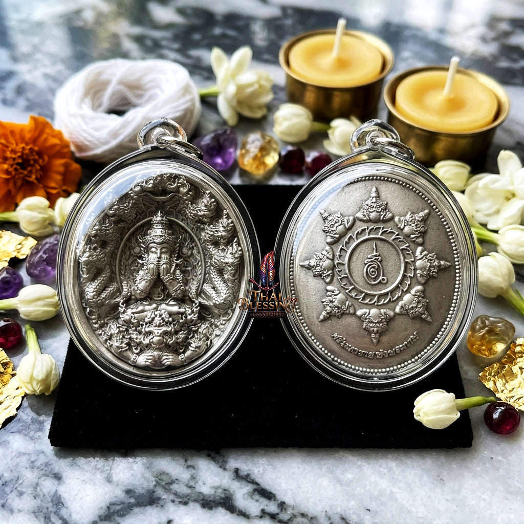 ✨ [The Sovereign of Miraculous Overturn: The 2026 Master-Edition] Sacred "Rian Lor Phangkaphon" (The Ultimate Obstacle-Crusher) – High-End "Satin Finish" (Matte-Lustre) on Sacred Bronze (Samrit) Thai Blessing Co By RURUECHA