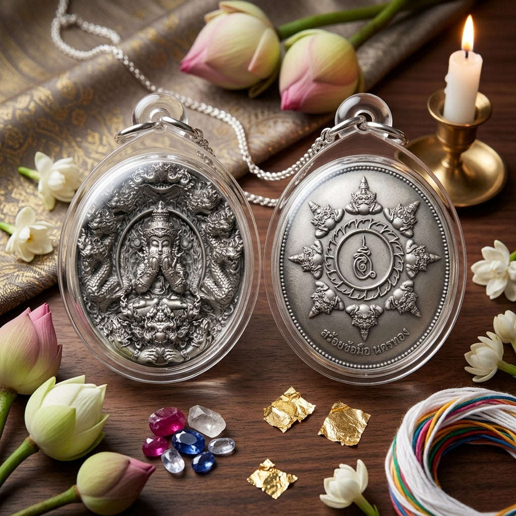✨ [The Sovereign of Miraculous Overturn: The 2026 Master-Edition] Sacred "Rian Lor Phangkaphon" (The Ultimate Obstacle-Crusher) – High-End "Satin Finish" (Matte-Lustre) on Sacred Bronze (Samrit) Thai Blessing Co By RURUECHA