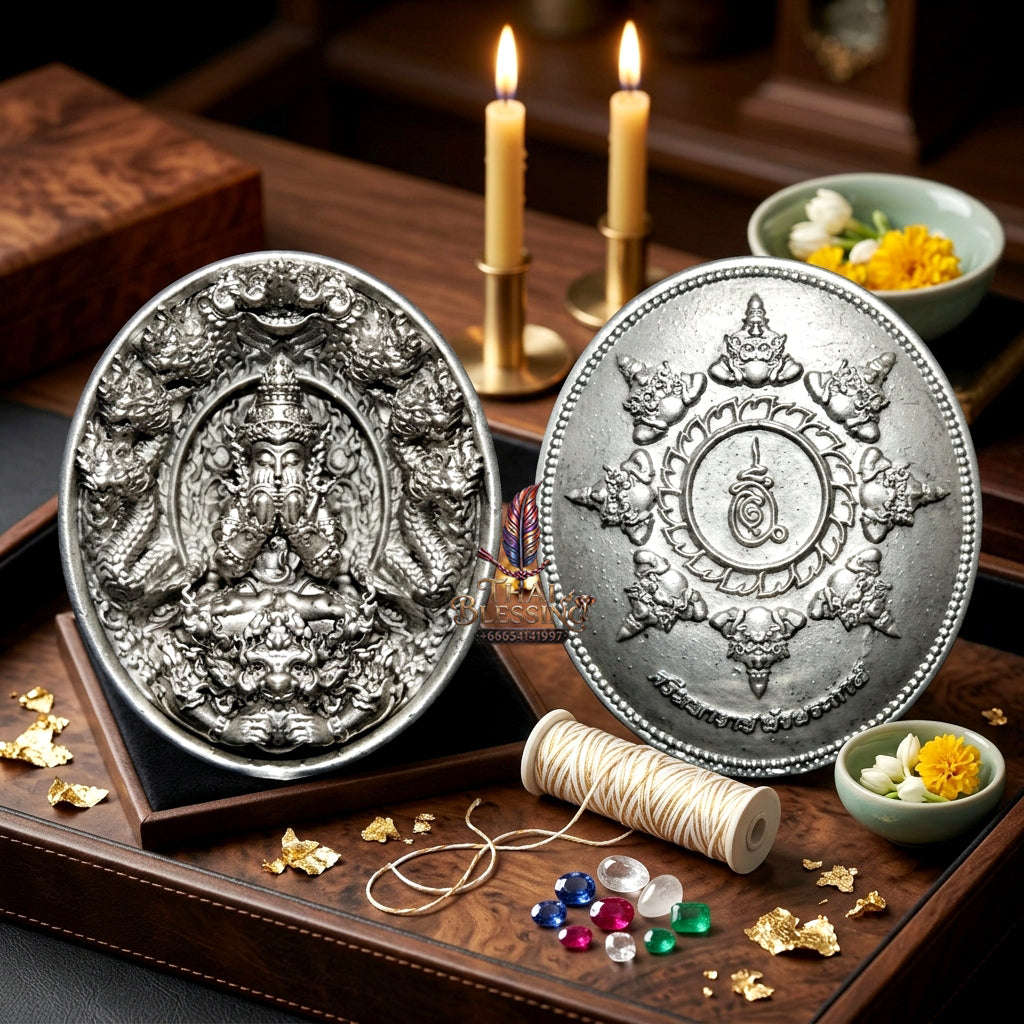 ✨ [The Sovereign of Miraculous Overturn: The 2026 Master-Edition] Sacred "Rian Lor Phangkaphon" (The Ultimate Obstacle-Crusher) – High-End "Satin Finish" (Matte-Lustre) on Sacred Bronze (Samrit) Thai Blessing Co By RURUECHA