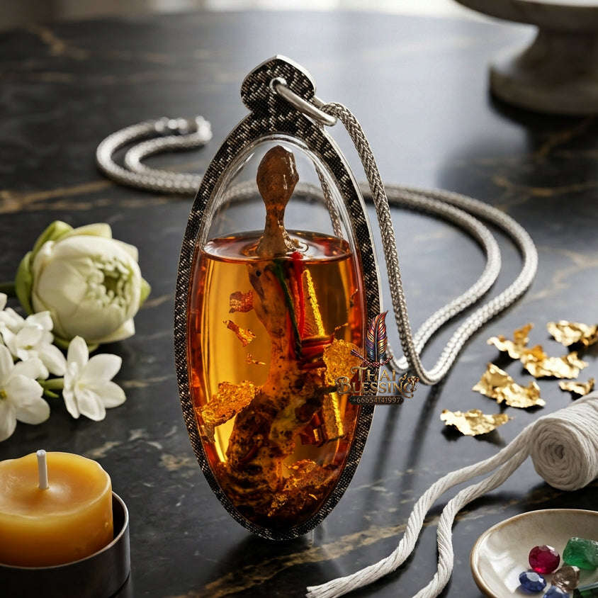✨ [The Sovereign of Natural Abundance: The 2018 Master-Edition] Sacred "Thep Rerai" (The Cicada-Spirit of Prosperity) – Special "Rare Natural Cicada-Herb" Matrix – Infused with "Jindamanee-Gold" Wealth Oil Thai Blessing Co By RURUECHA