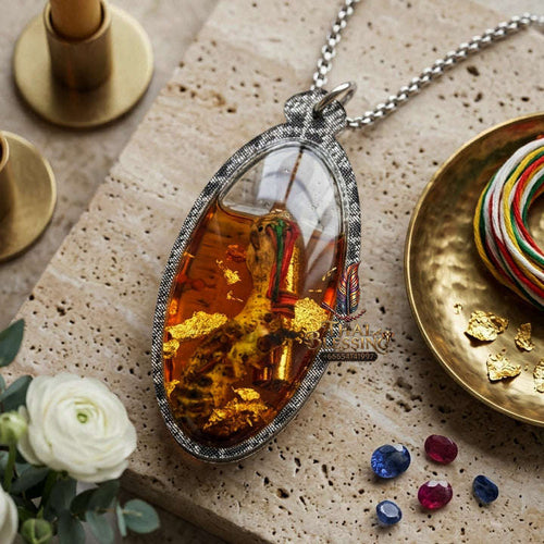 ✨ [The Sovereign of Natural Abundance: The 2018 Master-Edition] Sacred "Thep Rerai" (The Cicada-Spirit of Prosperity) – Special "Rare Natural Cicada-Herb" Matrix – Infused with "Jindamanee-Gold" Wealth Oil Thai Blessing Co By RURUECHA