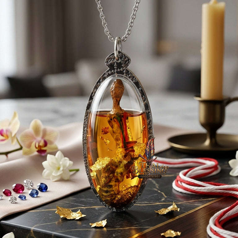 ✨ [The Sovereign of Natural Abundance: The 2018 Master-Edition] Sacred "Thep Rerai" (The Cicada-Spirit of Prosperity) – Special "Rare Natural Cicada-Herb" Matrix – Infused with "Jindamanee-Gold" Wealth Oil Thai Blessing Co By RURUECHA