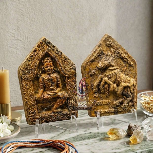 ✨ [The Sovereign of Nine-Fold Mysteries: The 2017 Master-Edition] Sacred "Khun Phaen 9 Athan" (Khun Phaen of the Nine Occult Forces) – Master-Blessed by Phra Achan Manop, Wat Pa Muead (2017/2560) Thai Blessing Co By RURUECHA