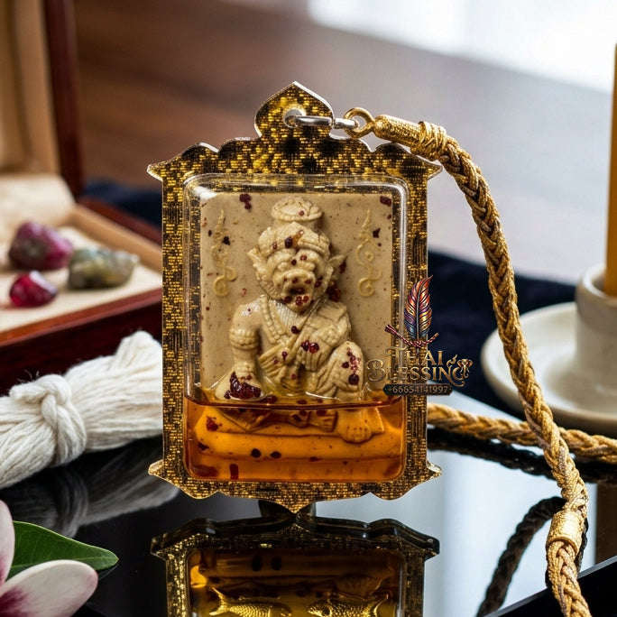 ✨ [The Sovereign of Primal Allure: The 2026 Master-Edition] Sacred "Pu Chao Saming Phrai - Occult Powder Matrix" – Encased in "Pu Chao Saming Phrai" Attraction Oil Thai Blessing Co By RURUECHA