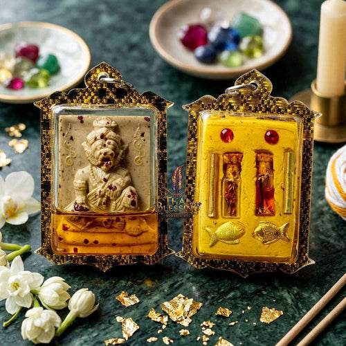 ✨ [The Sovereign of Primal Allure: The 2026 Master-Edition] Sacred "Pu Chao Saming Phrai - Occult Powder Matrix" – Encased in "Pu Chao Saming Phrai" Attraction Oil