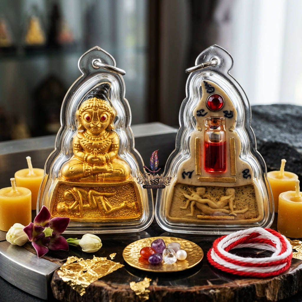 ✨ [The Sovereign of Primal Attraction: The 2017 Master-Edition] Sacred "Phra Ngang Maha Laluey" (The Sovereign of Irresistible Enchantment) Thai Blessing Co By RURUECHA