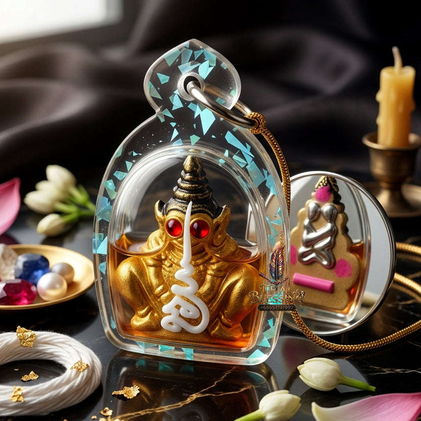 ✨ [The Sovereign of Primal Attraction: The 2026 Master-Edition] Sacred "Ngang Maha Saneh" (The Spirit of Irresistible Enchantment) – Special "Occult Herb Powder" Matrix – Encased in "Nang Plee" (The Ancestral Muse) Attraction Oil Thai Blessing