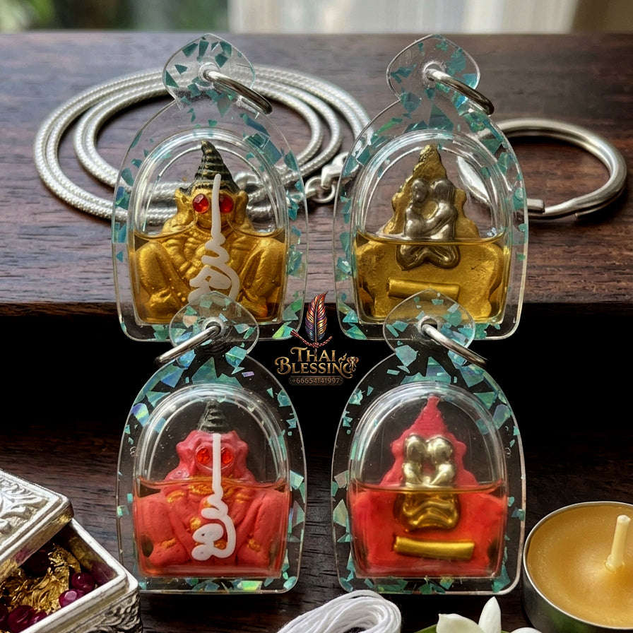 ✨ [The Sovereign of Primal Attraction: The 2026 Master-Edition] Sacred "Ngang Maha Saneh" (The Spirit of Irresistible Enchantment) – Special "Occult Herb Powder" Matrix – Encased in "Nang Plee" (The Ancestral Muse) Attraction Oil Thai Blessing