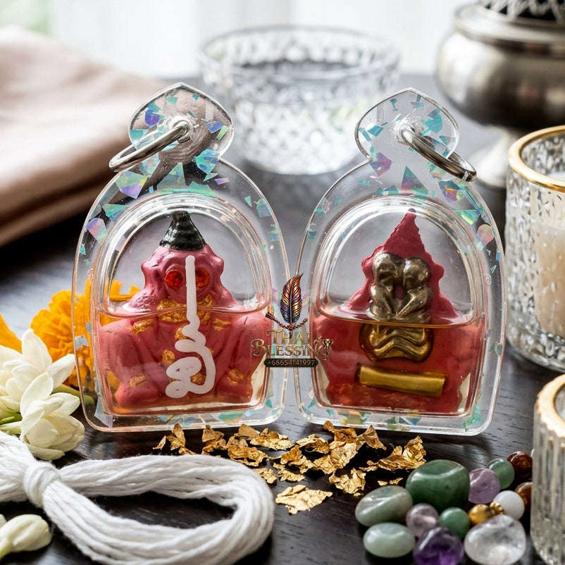 ✨ [The Sovereign of Primal Attraction: The 2026 Master-Edition] Sacred "Ngang Maha Saneh" (The Spirit of Irresistible Enchantment) – Special "Occult Herb Powder" Matrix – Encased in "Nang Plee" (The Ancestral Muse) Attraction Oil Thai Blessing