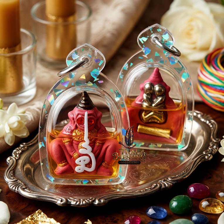 ✨ [The Sovereign of Primal Attraction: The 2026 Master-Edition] Sacred "Ngang Maha Saneh" (The Spirit of Irresistible Enchantment) – Special "Occult Herb Powder" Matrix – Encased in "Nang Plee" (The Ancestral Muse) Attraction Oil Thai Blessing