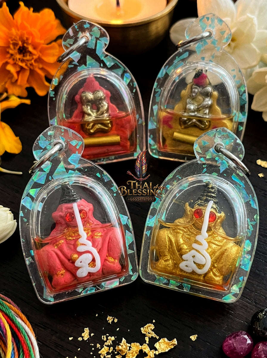 ✨ [The Sovereign of Primal Attraction: The 2026 Master-Edition] Sacred "Ngang Maha Saneh" (The Spirit of Irresistible Enchantment) – Special "Occult Herb Powder" Matrix – Encased in "Nang Plee" (The Ancestral Muse) Attraction Oil Thai Blessing
