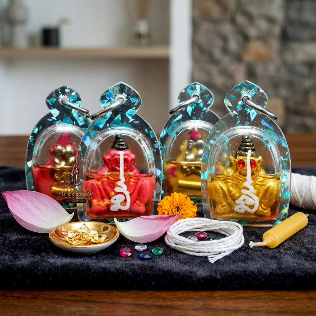 ✨ [The Sovereign of Primal Attraction: The 2026 Master-Edition] Sacred "Ngang Maha Saneh" (The Spirit of Irresistible Enchantment) – Special "Occult Herb Powder" Matrix – Encased in "Nang Plee" (The Ancestral Muse) Attraction Oil Thai Blessing