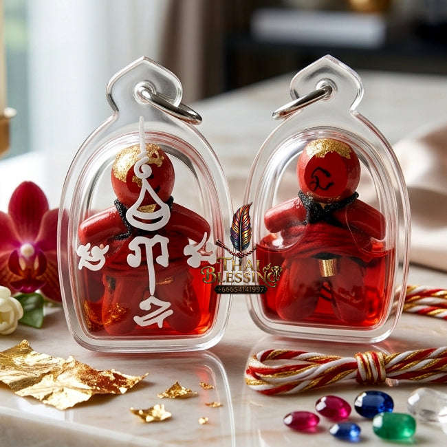 ✨ [The Sovereign of Primal Desire: Master-Prai Edition] Sacred "Inn Khu Rak Phrai Saneha" (The Couple of Haunted Attraction) – Master-Blessed by Luang Ta Or, Wat Chong Kae (2026) Thai Blessing Co By RURUECHA