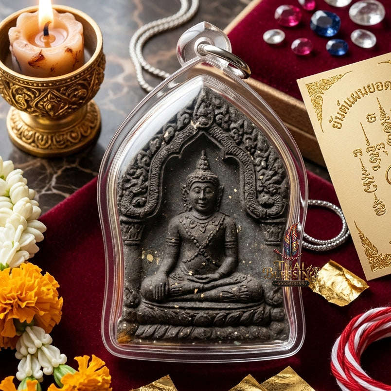 ✨ [The Sovereign of Prosperity: The 2016 Masterpiece] Sacred "Khun Paen Yod Khun Phon" (The Supreme General Khun Paen) – Master-Edition: 108 Sacred Herb Blend – Master-Blessed by Luang Por Chan, Wat Nong Ba, Khon Kaen (2016) Thai Blessing Co By