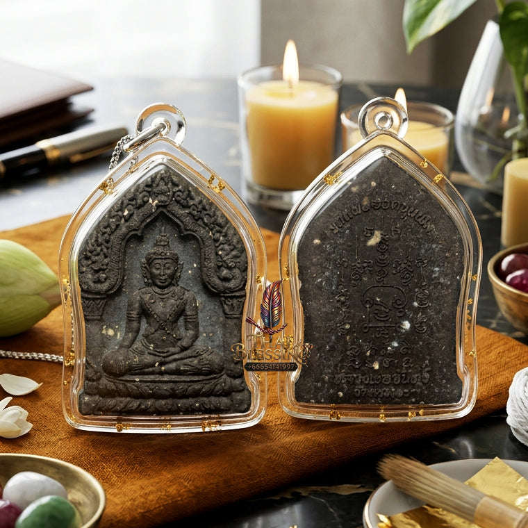 ✨ [The Sovereign of Prosperity: The 2016 Masterpiece] Sacred "Khun Paen Yod Khun Phon" (The Supreme General Khun Paen) – Master-Edition: 108 Sacred Herb Blend – Master-Blessed by Luang Por Chan, Wat Nong Ba, Khon Kaen (2016) Thai Blessing Co By
