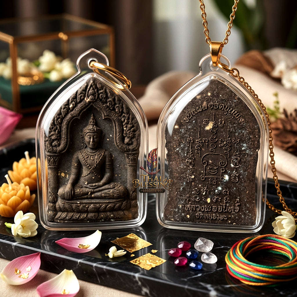 ✨ [The Sovereign of Prosperity: The 2016 Masterpiece] Sacred "Khun Paen Yod Khun Phon" (The Supreme General Khun Paen) – Master-Edition: 108 Sacred Herb Blend – Master-Blessed by Luang Por Chan, Wat Nong Ba, Khon Kaen (2016) Thai Blessing Co By