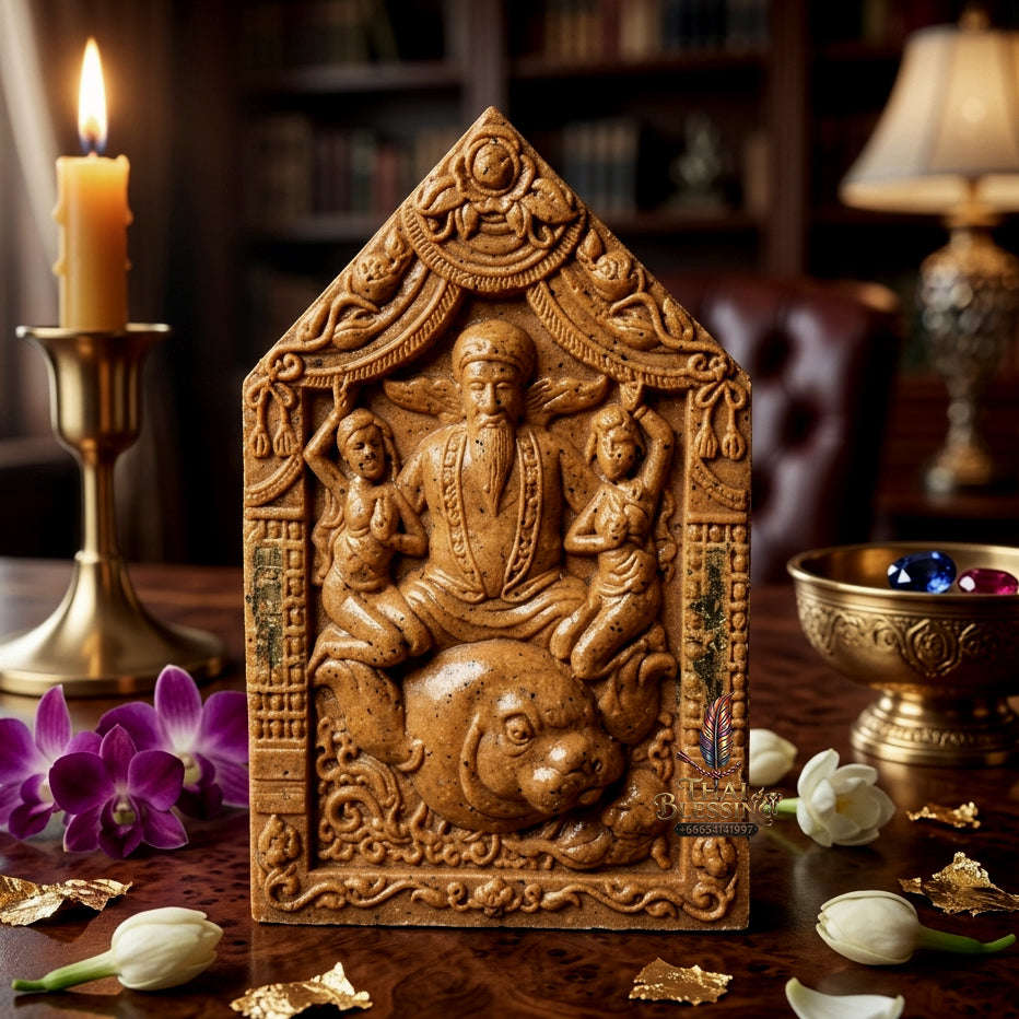 ✨ [The Sovereign of Supreme Borom Khru Mo Saneh Committee Masterpiece, Achan Thueng Mastery & Unshakable Magnetism Sovereignty Thai Blessing Co By RURUECHA