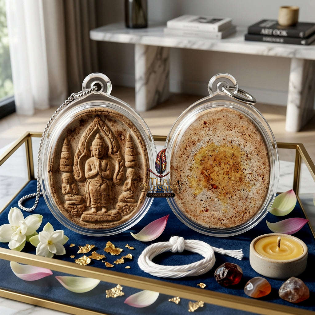 ✨ [The Sovereign of Supreme Command: The 2022 Master-Edition] Sacred "Phra Yod Khun Phon" (The Supreme General Buddha) – Special "Wai Kru 65" (Master’s Day 2022) Edition – Rare "Maha Wan Khao" (White Great-Herb) Composition Thai Blessing Co By