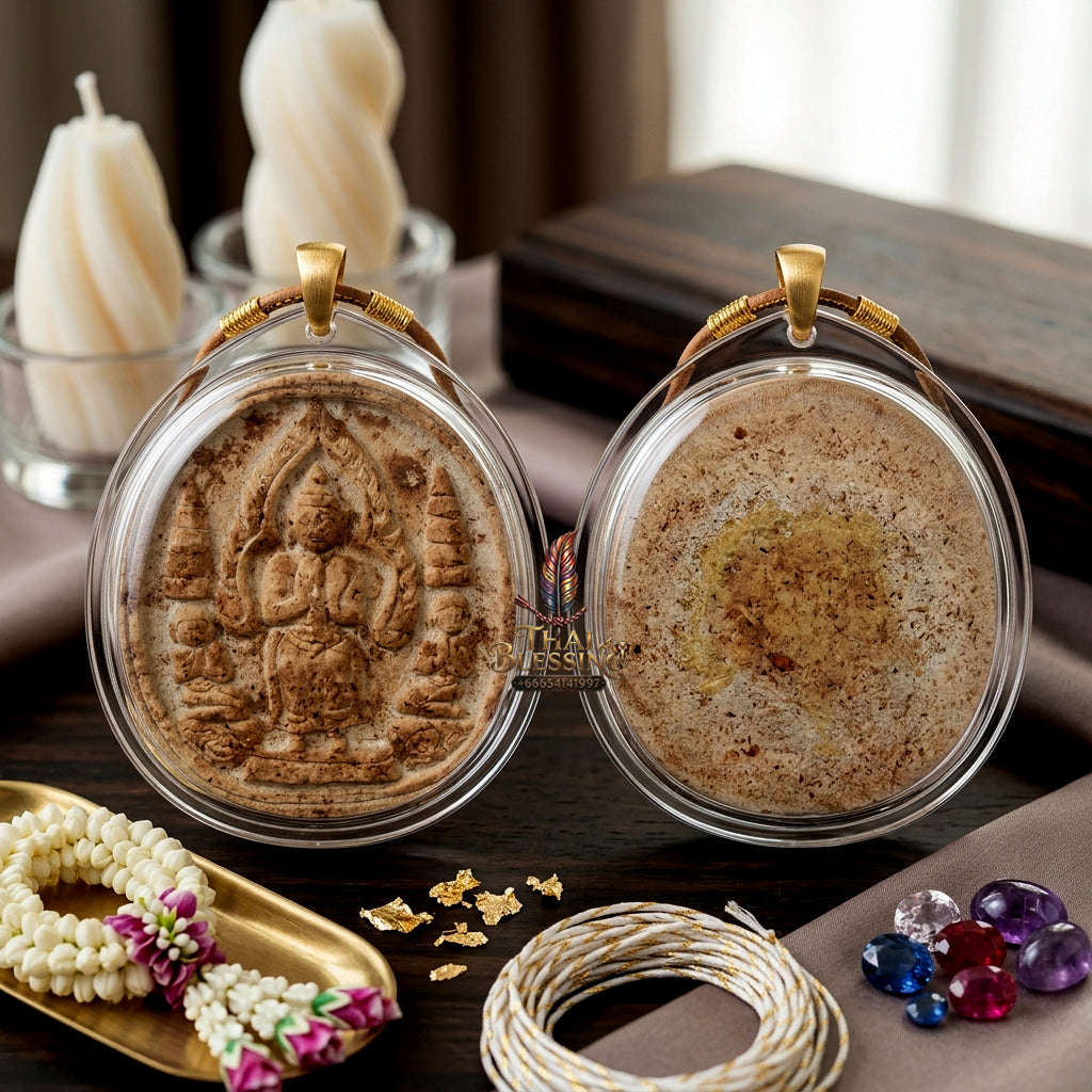 ✨ [The Sovereign of Supreme Command: The 2022 Master-Edition] Sacred "Phra Yod Khun Phon" (The Supreme General Buddha) – Special "Wai Kru 65" (Master’s Day 2022) Edition – Rare "Maha Wan Khao" (White Great-Herb) Composition Thai Blessing Co By