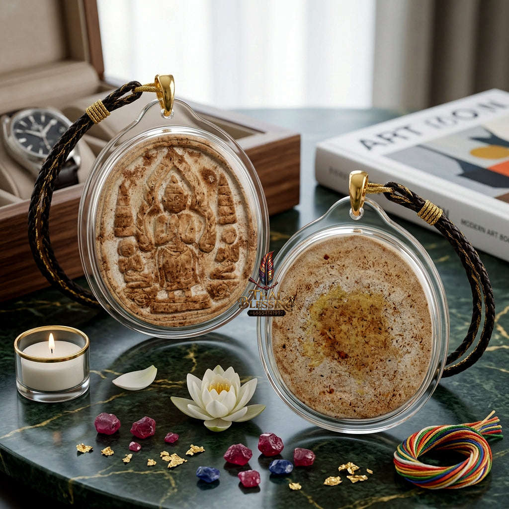 ✨ [The Sovereign of Supreme Command: The 2022 Master-Edition] Sacred "Phra Yod Khun Phon" (The Supreme General Buddha) – Special "Wai Kru 65" (Master’s Day 2022) Edition – Rare "Maha Wan Khao" (White Great-Herb) Composition Thai Blessing Co By