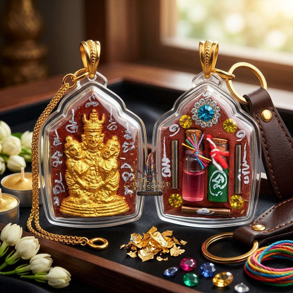 ✨ [The Sovereign of Supreme Command: The Master-Relic of 2026] Sacred "Phra Khun Paen Lanna - Phaya Khao Kham" (The Noble Lord of Desire) – Special Edition: "Saneh Nang Kruan" (The Spell of Longing) – Master-Blessed by Kruba Nhong, Wat