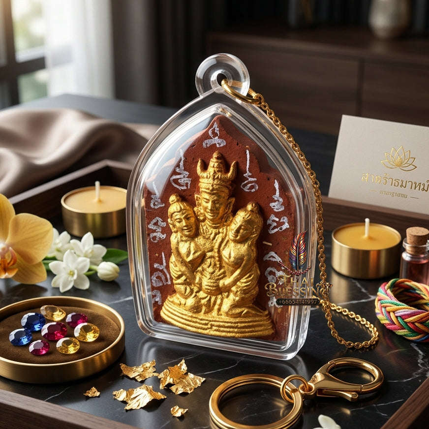 ✨ [The Sovereign of Supreme Command: The Master-Relic of 2026] Sacred "Phra Khun Paen Lanna - Phaya Khao Kham" (The Noble Lord of Desire) – Special Edition: "Saneh Nang Kruan" (The Spell of Longing) – Master-Blessed by Kruba Nhong, Wat