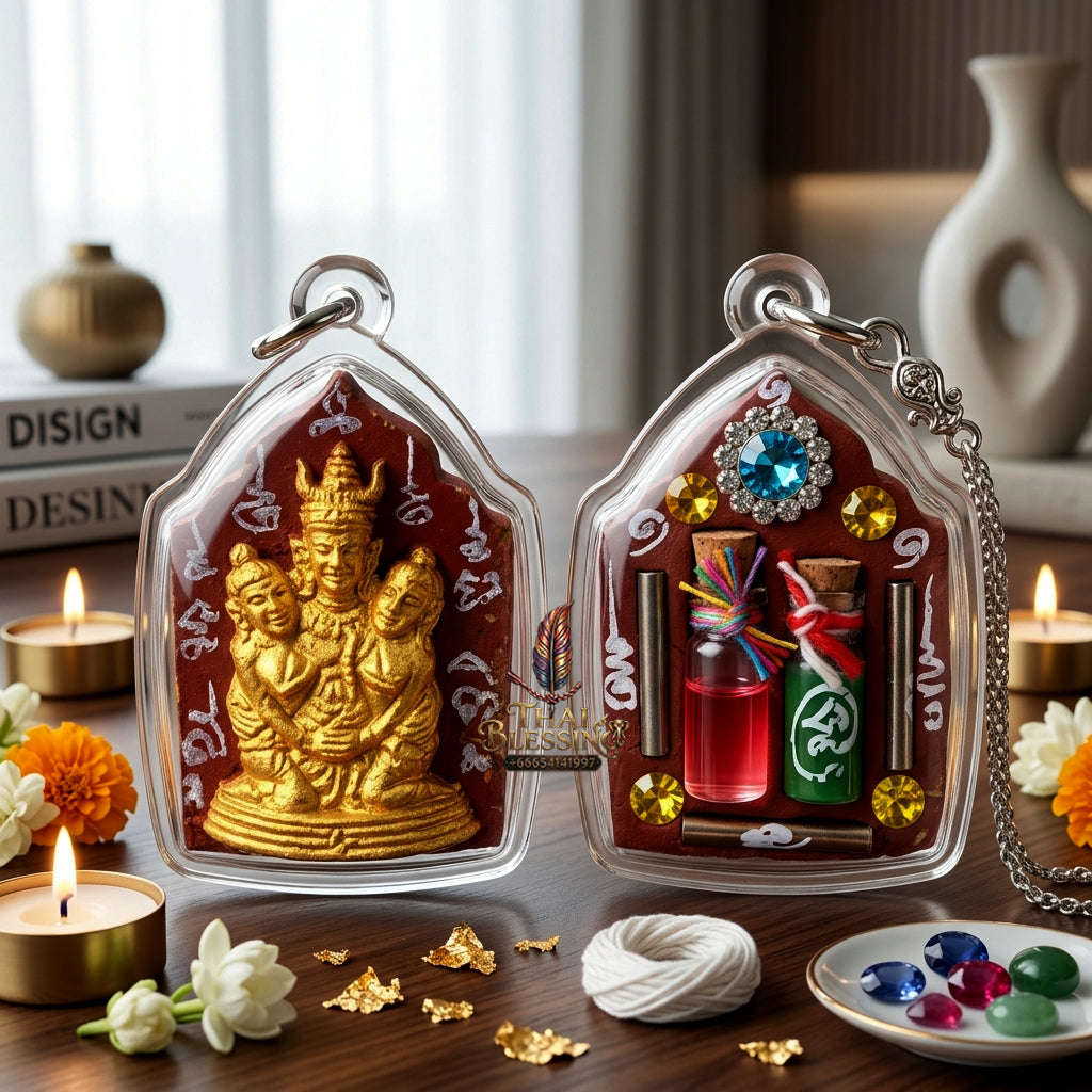 ✨ [The Sovereign of Supreme Command: The Master-Relic of 2026] Sacred "Phra Khun Paen Lanna - Phaya Khao Kham" (The Noble Lord of Desire) – Special Edition: "Saneh Nang Kruan" (The Spell of Longing) – Master-Blessed by Kruba Nhong, Wat