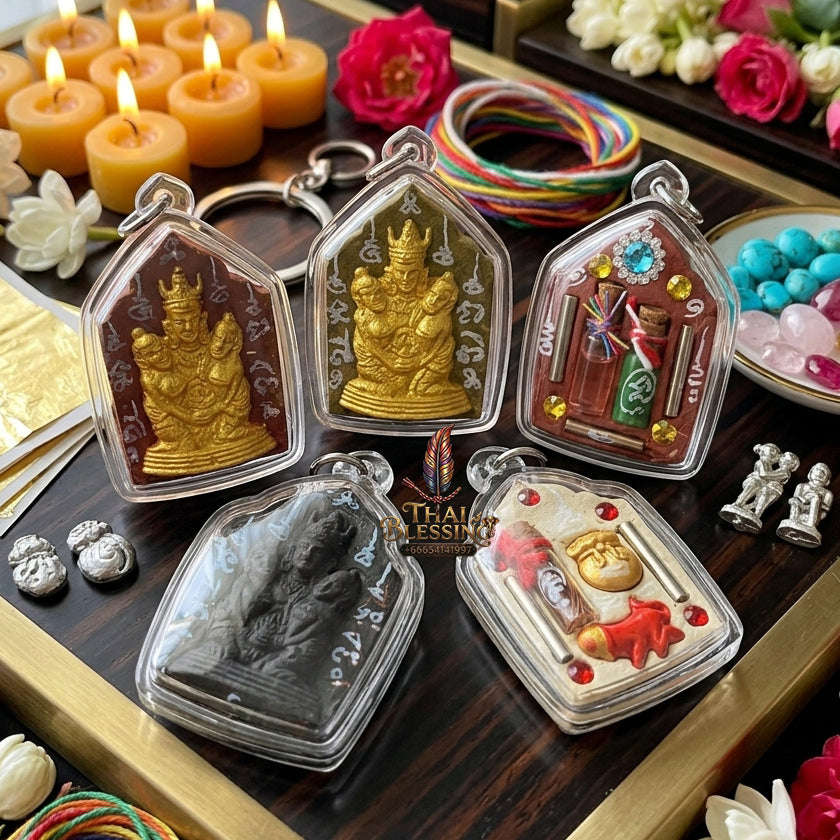 ✨ [The Sovereign of Supreme Command: The Master-Relic of 2026] Sacred "Phra Khun Paen Lanna - Phaya Khao Kham" (The Noble Lord of Desire) – Special Edition: "Saneh Nang Kruan" (The Spell of Longing) – Master-Blessed by Kruba Nhong, Wat