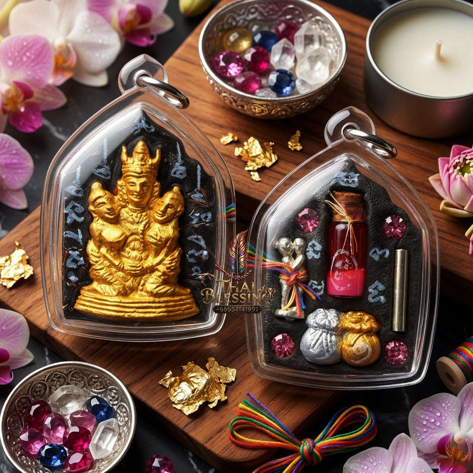 ✨ [The Sovereign of Supreme Command: The Master-Relic of 2026] Sacred "Phra Khun Paen Lanna - Phaya Khao Kham" (The Noble Lord of Desire) – Special Edition: "Saneh Nang Kruan" (The Spell of Longing) – Master-Blessed by Kruba Nhong, Wat