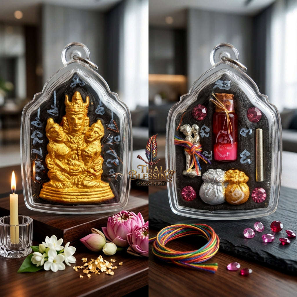✨ [The Sovereign of Supreme Command: The Master-Relic of 2026] Sacred "Phra Khun Paen Lanna - Phaya Khao Kham" (The Noble Lord of Desire) – Special Edition: "Saneh Nang Kruan" (The Spell of Longing) – Master-Blessed by Kruba Nhong, Wat
