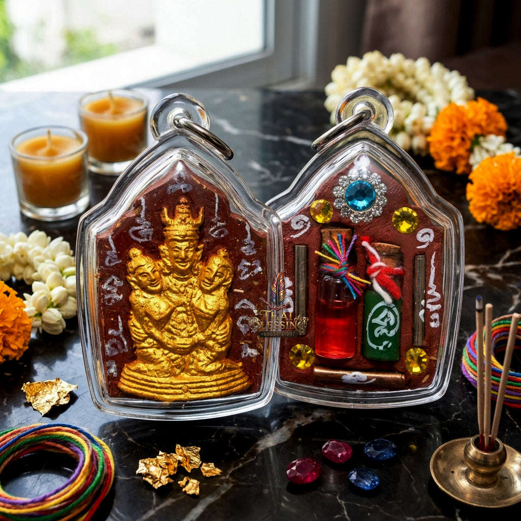 ✨ [The Sovereign of Supreme Command: The Master-Relic of 2026] Sacred "Phra Khun Paen Lanna - Phaya Khao Kham" (The Noble Lord of Desire) – Special Edition: "Saneh Nang Kruan" (The Spell of Longing) – Master-Blessed by Kruba Nhong, Wat