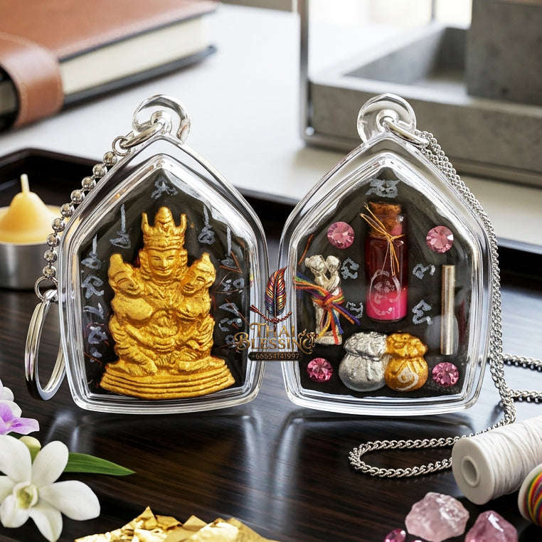 ✨ [The Sovereign of Supreme Command: The Master-Relic of 2026] Sacred "Phra Khun Paen Lanna - Phaya Khao Kham" (The Noble Lord of Desire) – Special Edition: "Saneh Nang Kruan" (The Spell of Longing) – Master-Blessed by Kruba Nhong, Wat