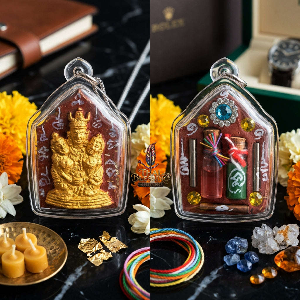 ✨ [The Sovereign of Supreme Command: The Master-Relic of 2026] Sacred "Phra Khun Paen Lanna - Phaya Khao Kham" (The Noble Lord of Desire) – Special Edition: "Saneh Nang Kruan" (The Spell of Longing) – Master-Blessed by Kruba Nhong, Wat