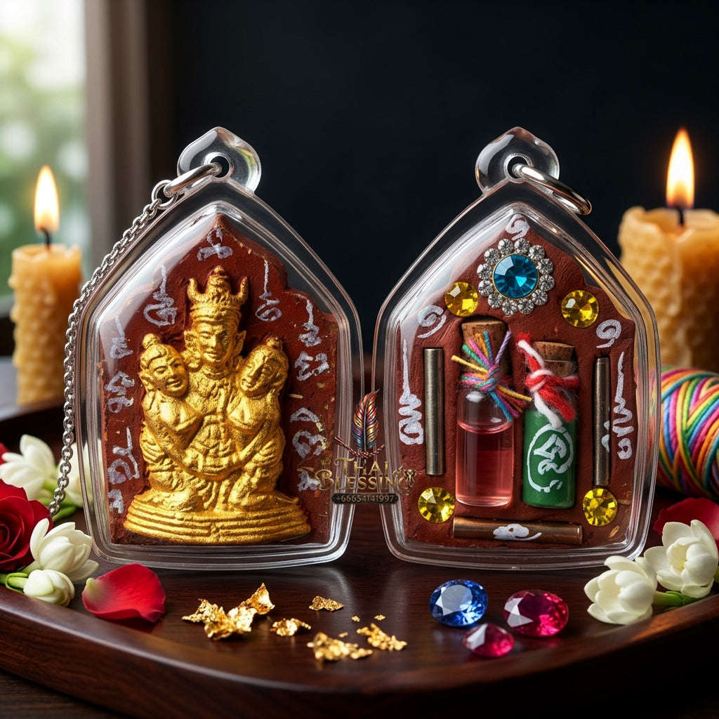 ✨ [The Sovereign of Supreme Command: The Master-Relic of 2026] Sacred "Phra Khun Paen Lanna - Phaya Khao Kham" (The Noble Lord of Desire) – Special Edition: "Saneh Nang Kruan" (The Spell of Longing) – Master-Blessed by Kruba Nhong, Wat