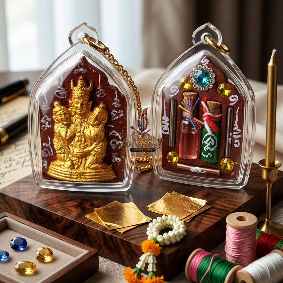 ✨ [The Sovereign of Supreme Command: The Master-Relic of 2026] Sacred "Phra Khun Paen Lanna - Phaya Khao Kham" (The Noble Lord of Desire) – Special Edition: "Saneh Nang Kruan" (The Spell of Longing) – Master-Blessed by Kruba Nhong, Wat