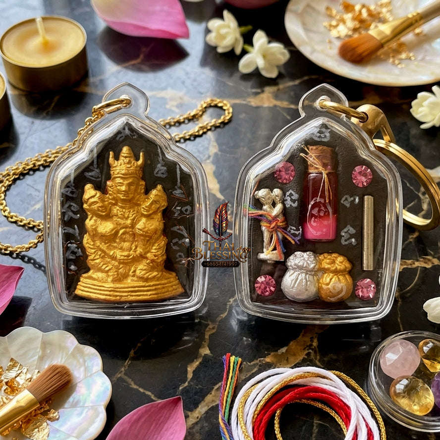 ✨ [The Sovereign of Supreme Command: The Master-Relic of 2026] Sacred "Phra Khun Paen Lanna - Phaya Khao Kham" (The Noble Lord of Desire) – Special Edition: "Saneh Nang Kruan" (The Spell of Longing) – Master-Blessed by Kruba Nhong, Wat