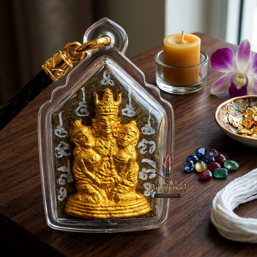 ✨ [The Sovereign of Supreme Command: The Master-Relic of 2026] Sacred "Phra Khun Paen Lanna - Phaya Khao Kham" (The Noble Lord of Desire) – Special Edition: "Saneh Nang Kruan" (The Spell of Longing) – Master-Blessed by Kruba Nhong, Wat