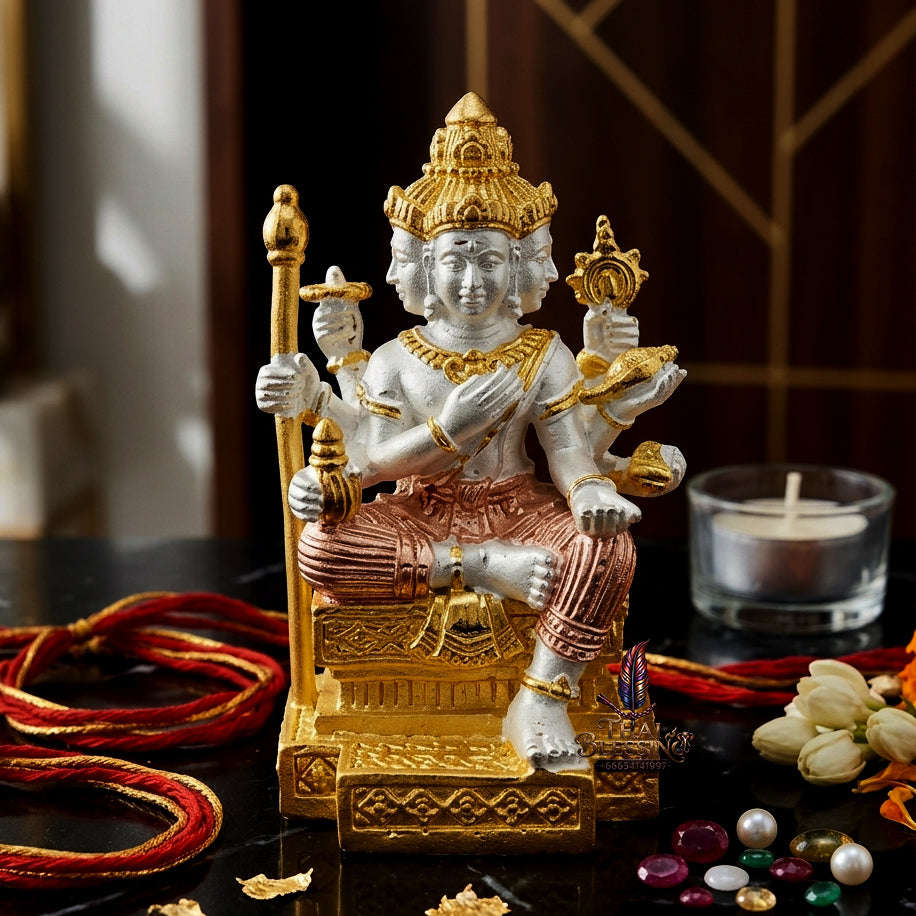 ✨ [The Sovereign of Supreme Cosmic Authority, Destiny-Elevation & Divine Protection: The 2026 "Grand-Master" Sovereign Edition] Sacred "Thao Maha Phrom (The Sovereign Lord Brahma of the 'Barami Pho Kae' Edition) – 3K Tricolor Plated Edition"