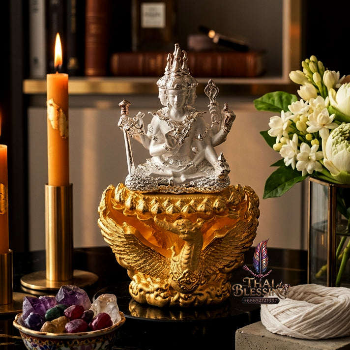 ✨ [The Sovereign of Supreme Cosmic Grace, Destiny-Elevation & Divine Authority: The 2026 "Grand-Master" Sovereign Edition] Sacred "Phra Phrom Siam Theva (The Sovereign Lord Brahma 'Phrom Rangsi' Edition) Thai Blessing Co By RURUECHA