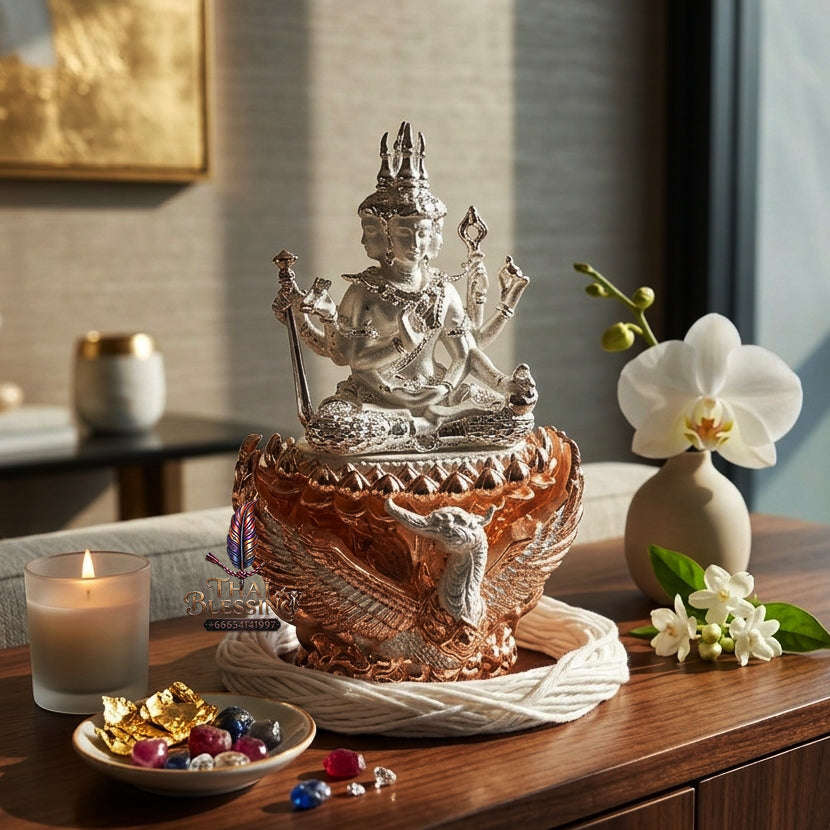 ✨ [The Sovereign of Supreme Cosmic Grace, Destiny-Elevation & Divine Authority: The 2026 "Grand-Master" Sovereign Edition] Sacred "Phra Phrom Siam Theva (The Sovereign Lord Brahma 'Phrom Rangsi' Edition) Thai Blessing Co By RURUECHA