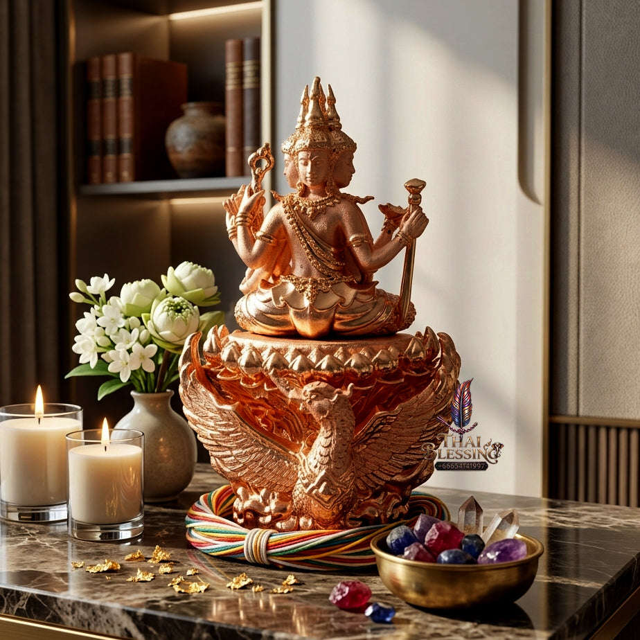 ✨ [The Sovereign of Supreme Cosmic Grace, Destiny-Elevation & Divine Authority: The 2026 "Grand-Master" Sovereign Edition] Sacred "Phra Phrom Siam Theva (The Sovereign Lord Brahma 'Phrom Rangsi' Edition) Thai Blessing Co By RURUECHA